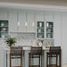 Myhouse Lighting Progress Lighting - P400476-191 - Five Light Linear Chandelier - Mack - Brushed Gold