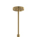 Myhouse Lighting Progress Lighting - P400476-191 - Five Light Linear Chandelier - Mack - Brushed Gold