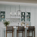 Myhouse Lighting Progress Lighting - P400476-31M - Five Light Linear Chandelier - Mack - Matte Black