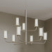 Myhouse Lighting Progress Lighting - P400478-009 - Nine Light Chandelier - Mack - Brushed Nickel