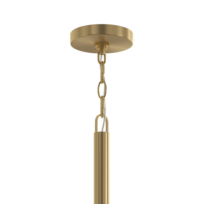 Myhouse Lighting Progress Lighting - P400478-191 - Nine Light Chandelier - Mack - Brushed Gold