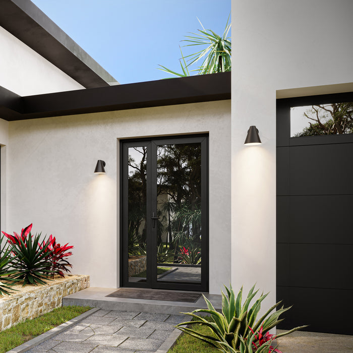 Myhouse Lighting Progress Lighting - P560408-020 - One Light Outdoor Wall Mount - Mik - Antique Bronze
