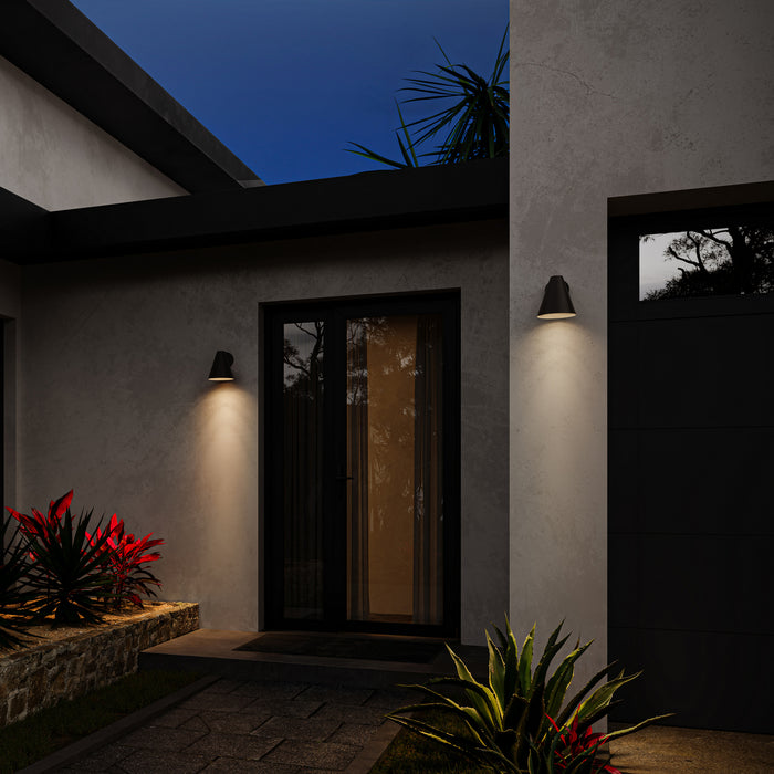 Myhouse Lighting Progress Lighting - P560408-020 - One Light Outdoor Wall Mount - Mik - Antique Bronze