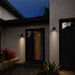 Myhouse Lighting Progress Lighting - P560408-31M - One Light Outdoor Wall Mount - Mik - Matte Black