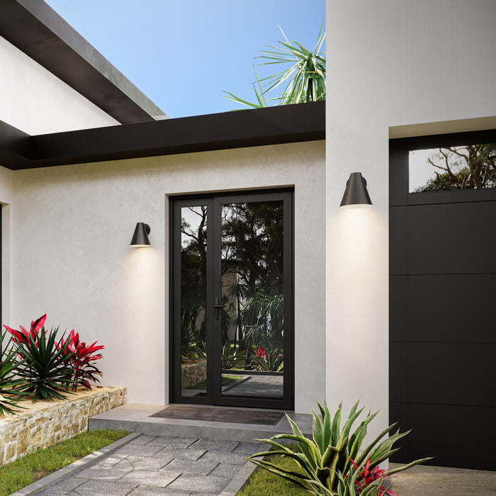 Myhouse Lighting Progress Lighting - P560409-020 - One Light Outdoor Wall Mount - Mik - Antique Bronze