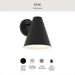 Myhouse Lighting Progress Lighting - P560409-31M - One Light Outdoor Wall Mount - Mik - Matte Black