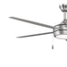 Myhouse Lighting Progress Lighting - P250125-009-30 - 52" Ceiling Fan - Nolyn V - Brushed Nickel