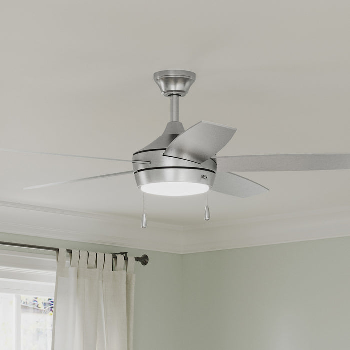Myhouse Lighting Progress Lighting - P250125-009-30 - 52" Ceiling Fan - Nolyn V - Brushed Nickel