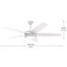 Myhouse Lighting Progress Lighting - P250125-28M-30 - 52" Ceiling Fan - Nolyn V - Matte White
