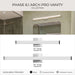 Myhouse Lighting Progress Lighting - P300550-015-CS - LED Vanity Light - Phase 6.1 LED - Polished Chrome