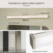Myhouse Lighting Progress Lighting - P300551-009-CS - LED Vanity Light - Phase 6.1 LED - Brushed Nickel