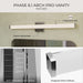 Myhouse Lighting Progress Lighting - P300551-015-CS - LED Vanity Light - Phase 6.1 LED - Polished Chrome