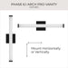 Myhouse Lighting Progress Lighting - P300551-031-CS - LED Vanity Light - Phase 6.1 LED - Black