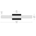Myhouse Lighting Progress Lighting - P300556-031-CS - LED Vanity Light - Phase 6.3 LED - Black