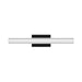 Myhouse Lighting Progress Lighting - P300556-031-CS - LED Vanity Light - Phase 6.3 LED - Black