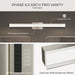 Myhouse Lighting Progress Lighting - P300557-009-CS - LED Vanity Light - Phase 6.3 LED - Brushed Nickel