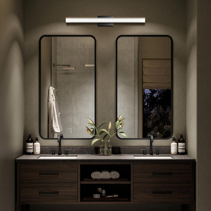 Myhouse Lighting Progress Lighting - P300557-031-CS - LED Vanity Light - Phase 6.3 LED - Black