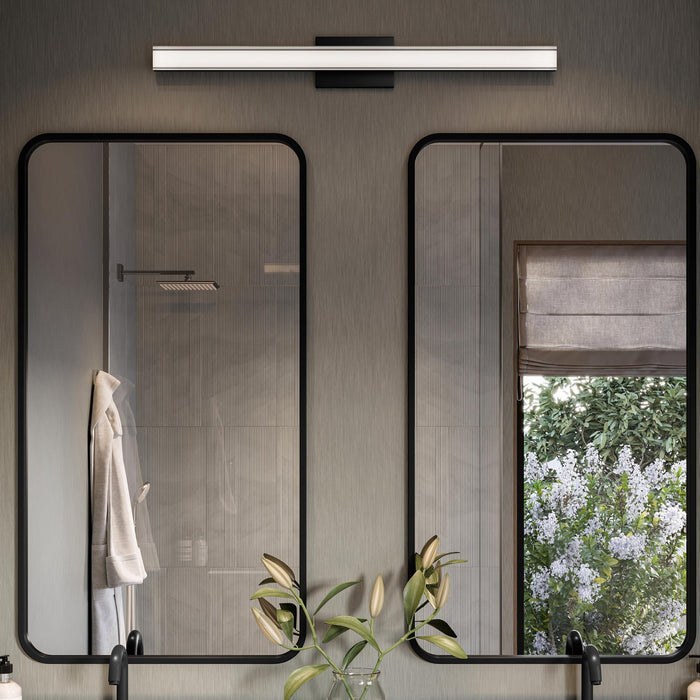 Myhouse Lighting Progress Lighting - P300557-031-CS - LED Vanity Light - Phase 6.3 LED - Black