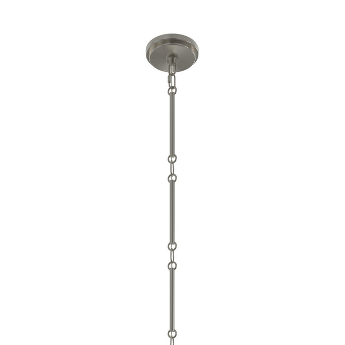 Myhouse Lighting Progress Lighting - P400472-009 - Six Light Chandelier - Pilar - Brushed Nickel