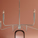 Myhouse Lighting Progress Lighting - P400472-009 - Six Light Chandelier - Pilar - Brushed Nickel