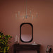 Myhouse Lighting Progress Lighting - P400472-009 - Six Light Chandelier - Pilar - Brushed Nickel