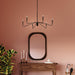 Myhouse Lighting Progress Lighting - P400472-31M - Six Light Chandelier - Pilar - Matte Black