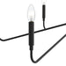 Myhouse Lighting Progress Lighting - P400472-31M - Six Light Chandelier - Pilar - Matte Black