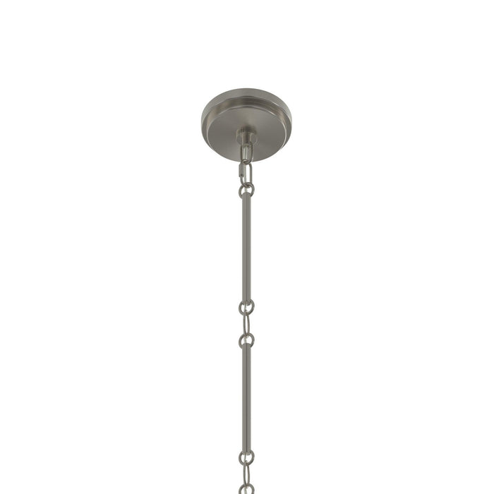 Myhouse Lighting Progress Lighting - P400473-009 - Six Light Chandelier - Pilar - Brushed Nickel
