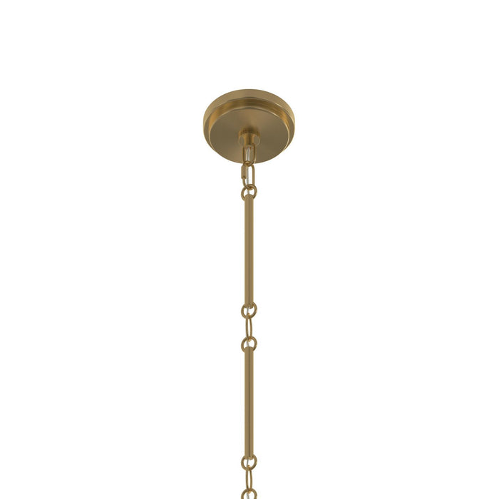 Myhouse Lighting Progress Lighting - P400473-191 - Six Light Chandelier - Pilar - Brushed Gold