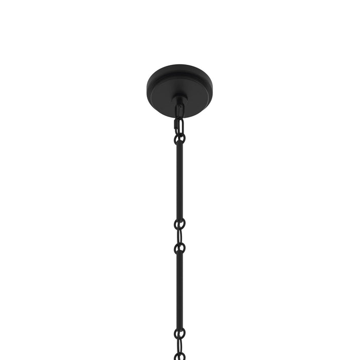 Myhouse Lighting Progress Lighting - P400473-31M - Six Light Chandelier - Pilar - Matte Black