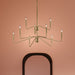 Myhouse Lighting Progress Lighting - P400474-191 - Nine Light Chandelier - Pilar - Brushed Gold