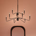 Myhouse Lighting Progress Lighting - P400474-31M - Nine Light Chandelier - Pilar - Matte Black