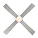 Myhouse Lighting Progress Lighting - P250127-009-30 - 52" Ceiling Fan - Quadd - Brushed Nickel