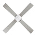 Myhouse Lighting Progress Lighting - P250127-009-30 - 52" Ceiling Fan - Quadd - Brushed Nickel