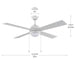 Myhouse Lighting Progress Lighting - P250127-28M-30 - 52" Ceiling Fan - Quadd - Matte White