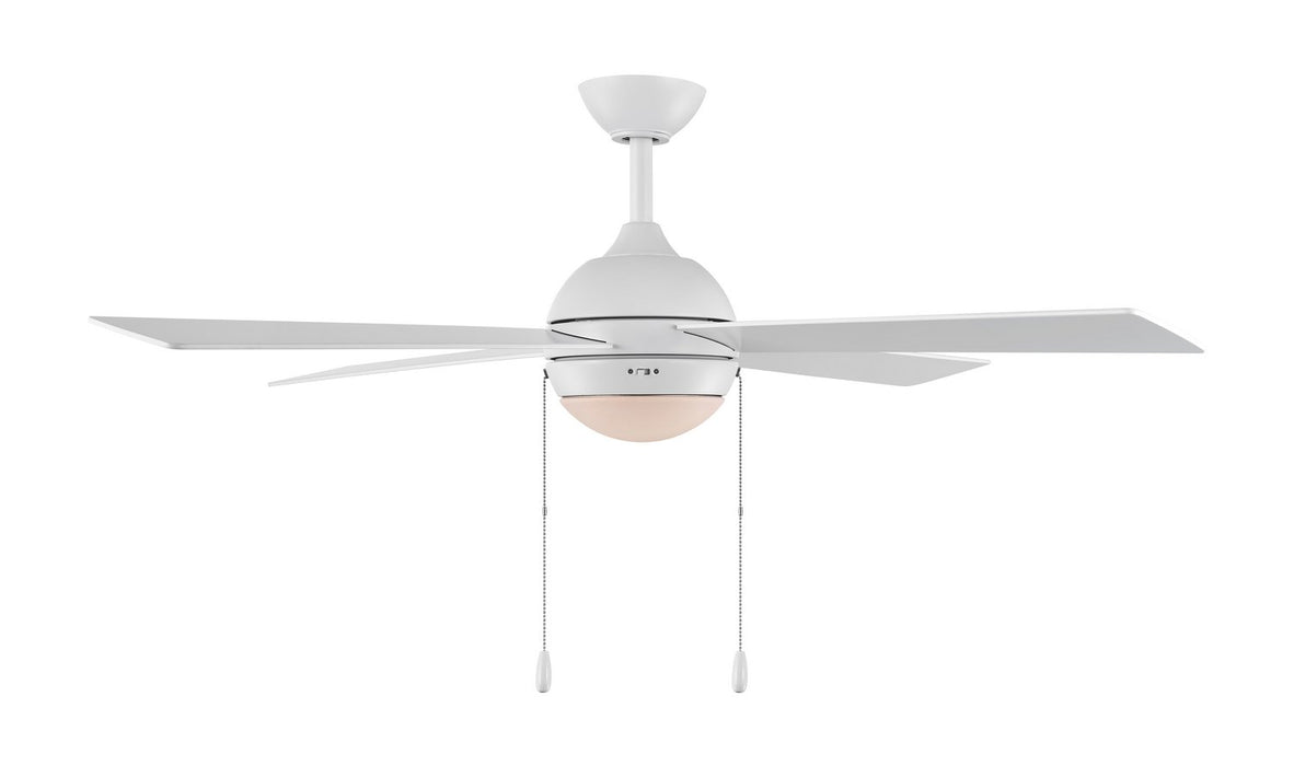 Myhouse Lighting Progress Lighting - P250127-28M-30 - 52" Ceiling Fan - Quadd - Matte White