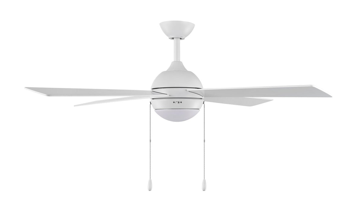 Myhouse Lighting Progress Lighting - P250127-28M-30 - 52" Ceiling Fan - Quadd - Matte White