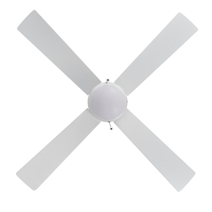 Myhouse Lighting Progress Lighting - P250127-28M-30 - 52" Ceiling Fan - Quadd - Matte White