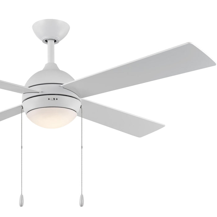 Myhouse Lighting Progress Lighting - P250127-28M-30 - 52" Ceiling Fan - Quadd - Matte White