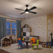 Myhouse Lighting Progress Lighting - P250127-31M-30 - 52" Ceiling Fan - Quadd - Matte Black