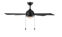 Myhouse Lighting Progress Lighting - P250127-31M-30 - 52" Ceiling Fan - Quadd - Matte Black