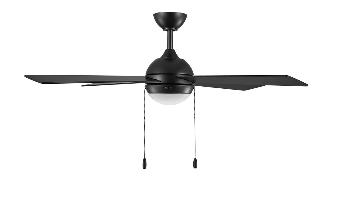 Myhouse Lighting Progress Lighting - P250127-31M-30 - 52" Ceiling Fan - Quadd - Matte Black