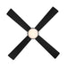 Myhouse Lighting Progress Lighting - P250127-31M-30 - 52" Ceiling Fan - Quadd - Matte Black