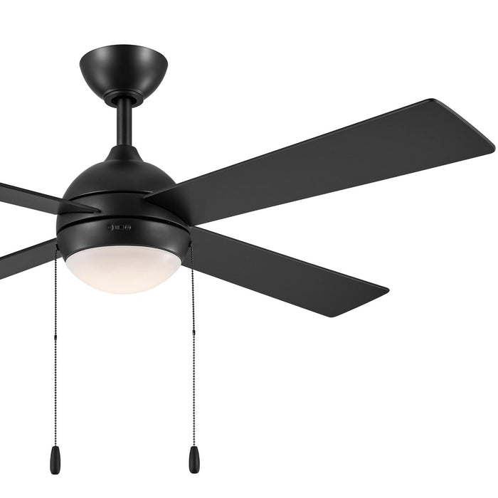 Myhouse Lighting Progress Lighting - P250127-31M-30 - 52" Ceiling Fan - Quadd - Matte Black