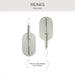 Myhouse Lighting Progress Lighting - P710153-009 - One Light Wall Sconce - Reines - Brushed Nickel