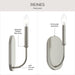 Myhouse Lighting Progress Lighting - P710153-009 - One Light Wall Sconce - Reines - Brushed Nickel