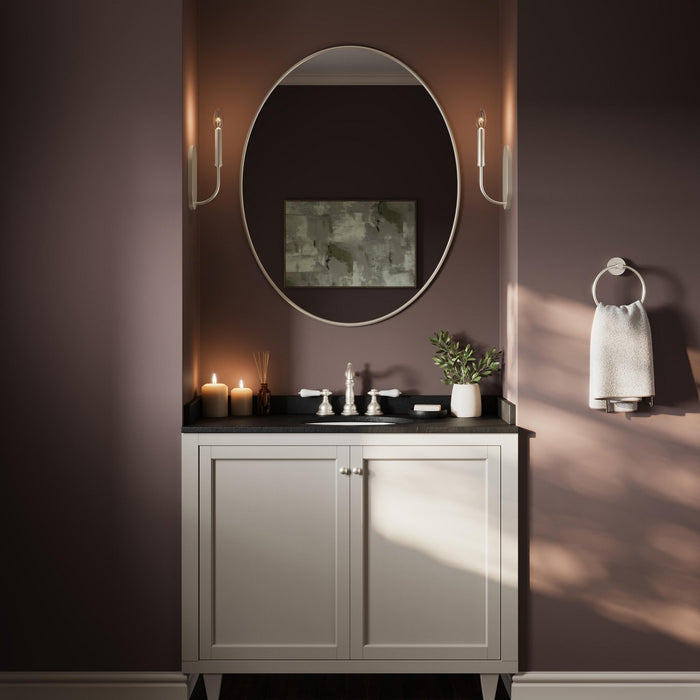 Myhouse Lighting Progress Lighting - P710153-009 - One Light Wall Sconce - Reines - Brushed Nickel