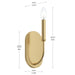 Myhouse Lighting Progress Lighting - P710153-191 - One Light Wall Sconce - Reines - Brushed Gold