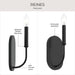Myhouse Lighting Progress Lighting - P710153-31M - One Light Wall Sconce - Reines - Matte Black