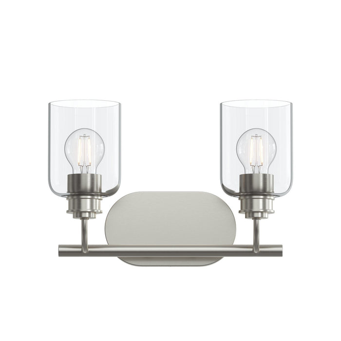 Myhouse Lighting Progress Lighting - P300566-009 - Two Light Bath Vanity - Reines - Brushed Nickel